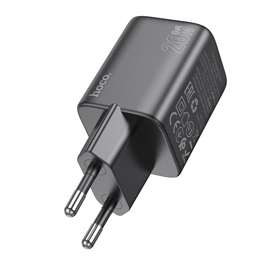 Incarcator Retea HOCO N40, 20W, 3A, 1 x USB-C, Negru