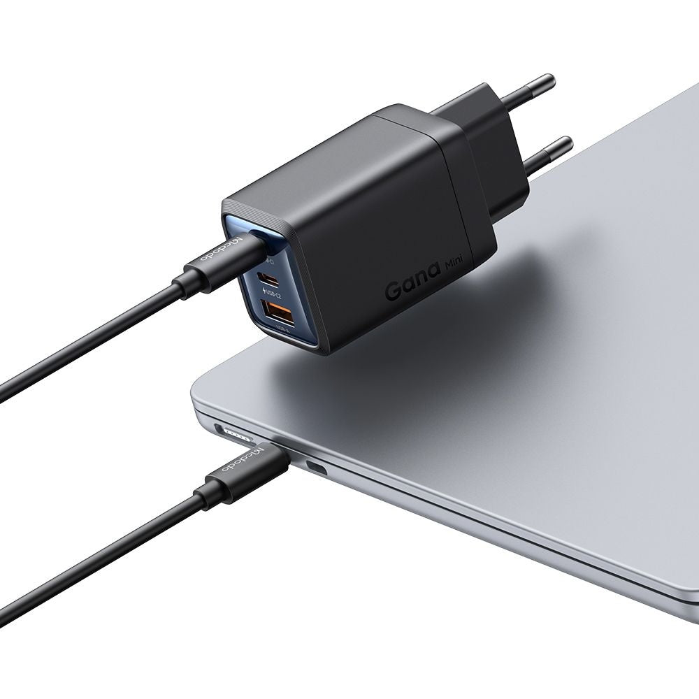 Incarcator Retea McDodo CH-0970 Gana Mini, 67W, 3A, 1 x USB-A - 2 x USB-C, Negru