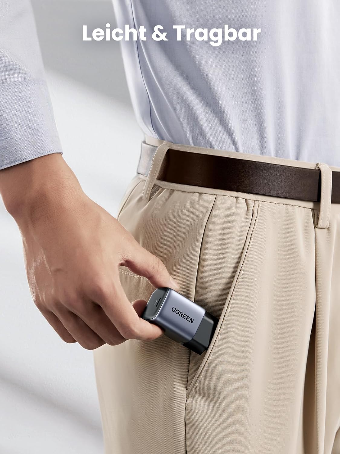 Incarcator Retea UGREEN CD319, 30W, 3A, 1 x USB-C, Gri