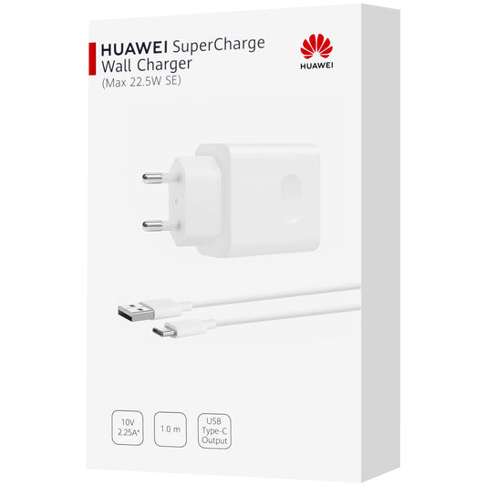 Incarcator Retea cu Cablu USB-C Huawei CP404B, 22.5W, 2.25A, 1 x USB-A, Alb 55033325