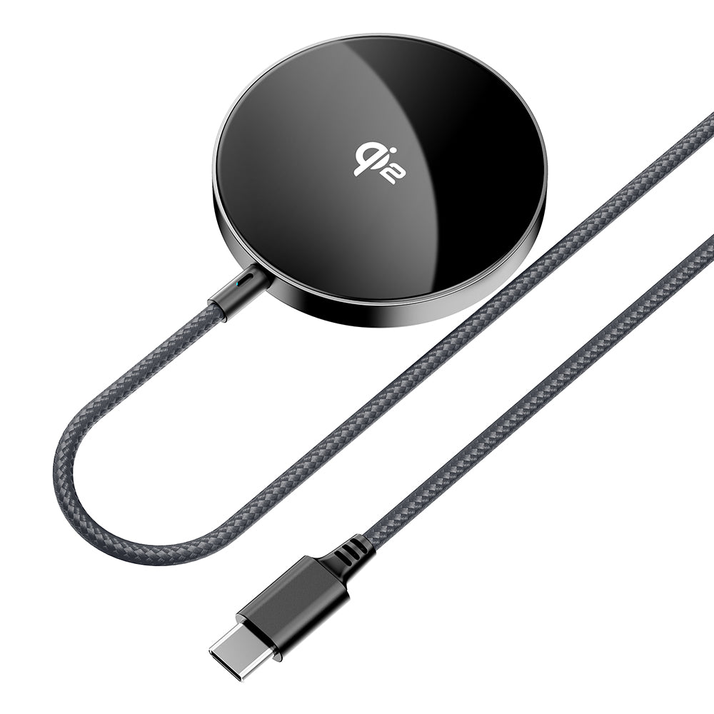 Incarcator Retea Wireless Acefast E24, 15W, 1.67A, Gri