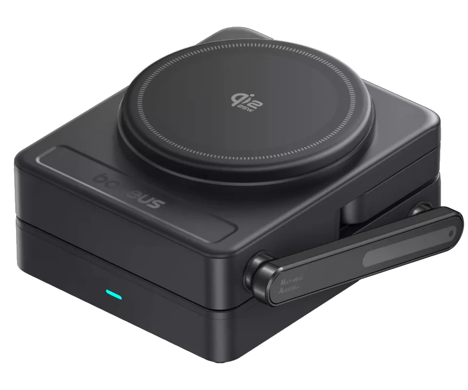Incarcator Retea Wireless Baseus PicoGo AF21 3in1, 35W, Negru E0205401