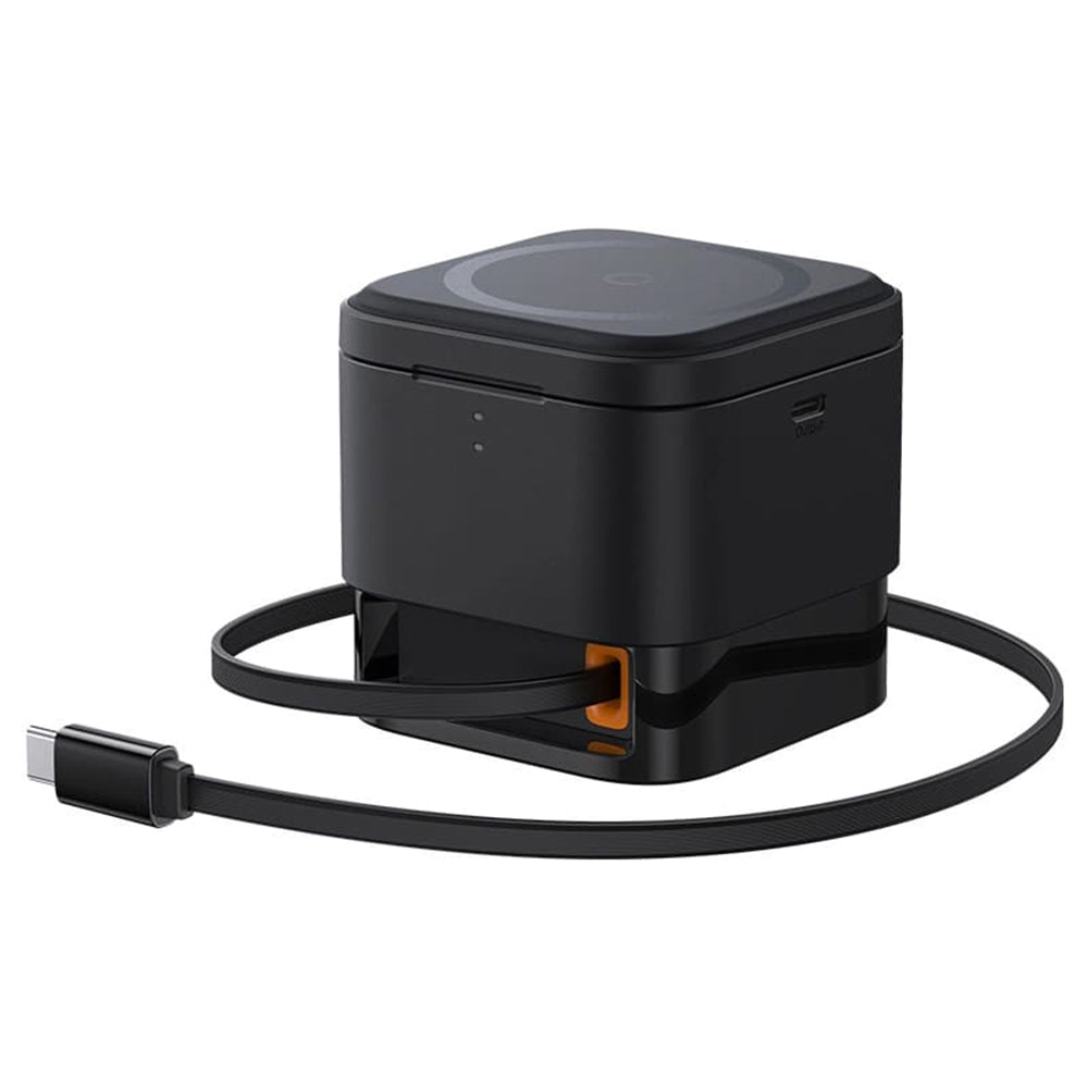 Incarcator Retea Wireless Baseus MagPro, 25W, 1 x USB-C, Negru P10264100123-00