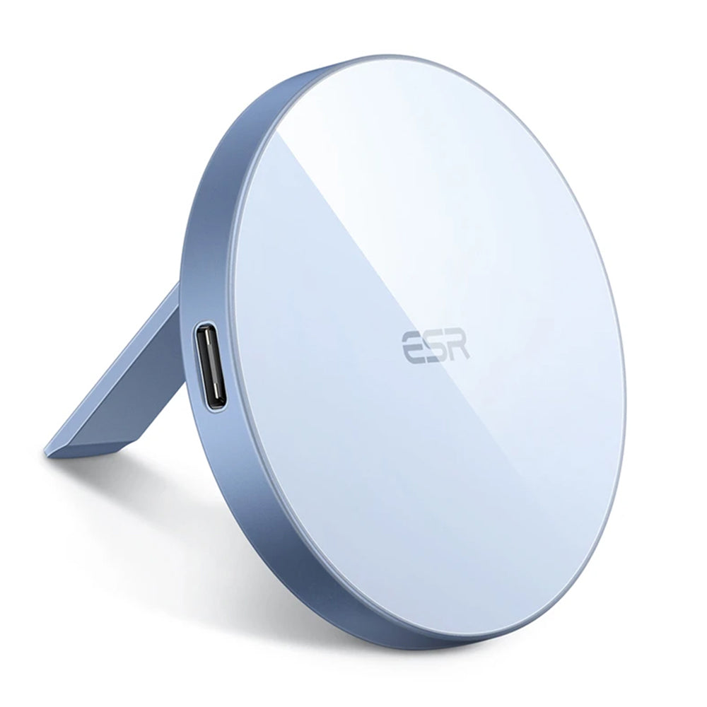 Incarcator Retea Wireless ESR HaloLock, 15W, 1.67A, Albastru
