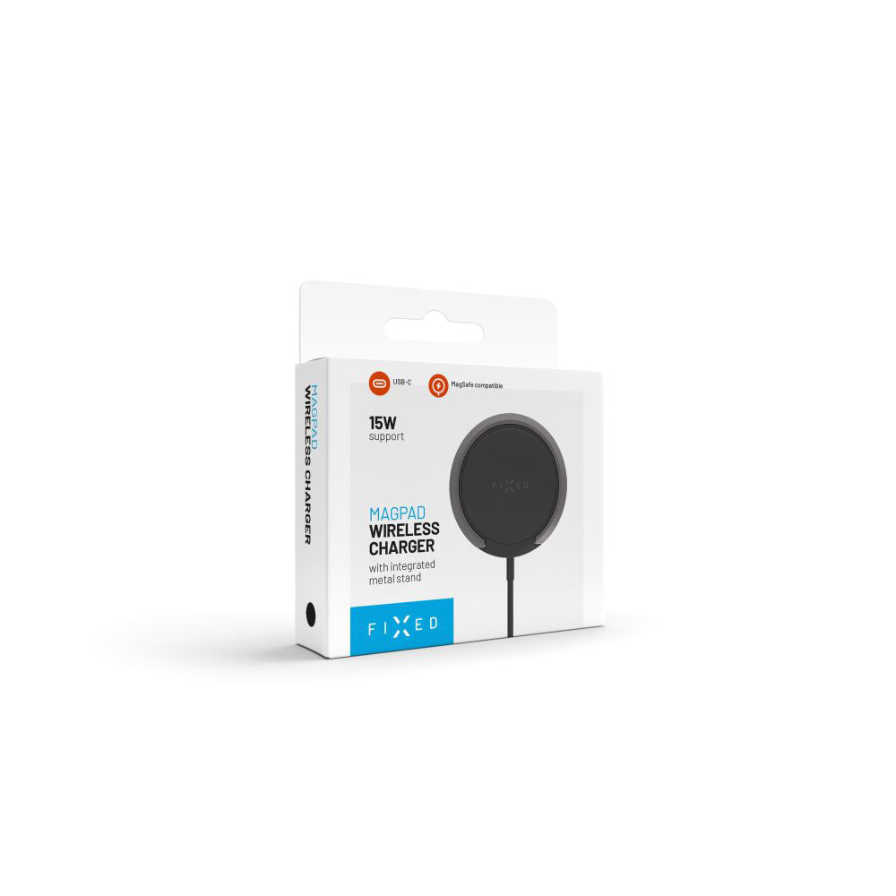 Incarcator Retea Wireless Fixed Ring, 15W, 1.67A, Negru