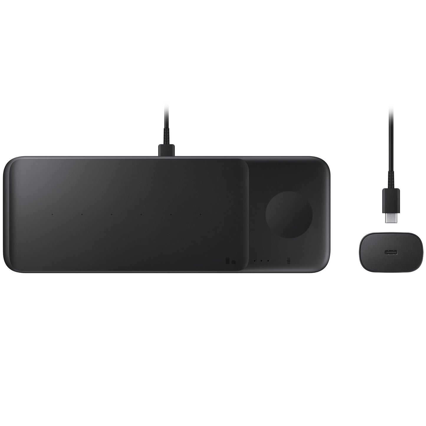 Incarcator Retea Wireless Samsung Trio, 9W, 1A, Negru, Resigilat EP-P6300TBEGEU