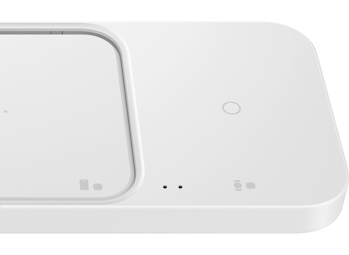 Incarcator Retea Wireless Samsung Duo, 15W, 1.67A, Alb, Resigilat EP-P5400TWEGEU