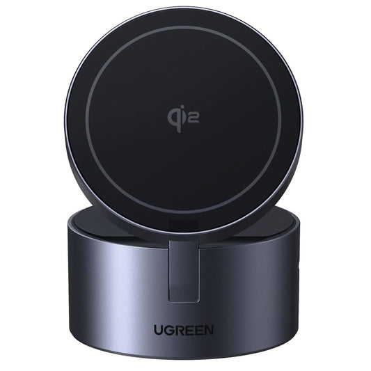 Incarcator Retea Wireless UGREEN W712 (65148) 3in1, 25W, 1.67A, Gri