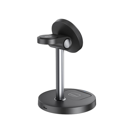 Incarcator Retea Wireless XO Design CX038 3in1, 15W, 1.67A, Negru