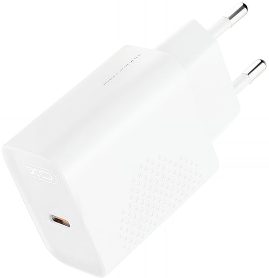 Incarcator Retea XO Design L162, 30W, 3A, 1 x USB-C, Alb