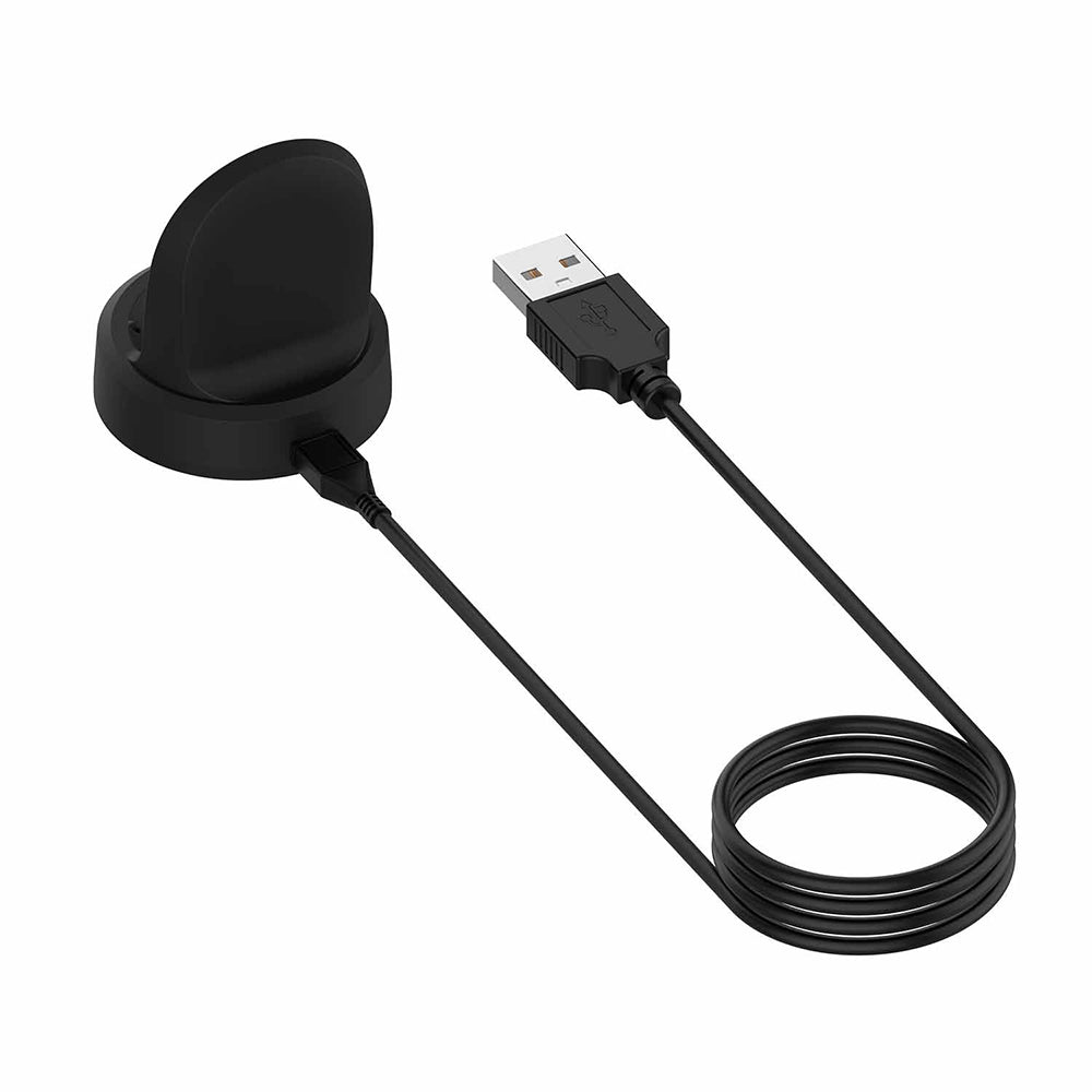 Incarcator Wireless Techsuit TSC3 pentru Samsung Galaxy Watch Series, USB-A, Negru
