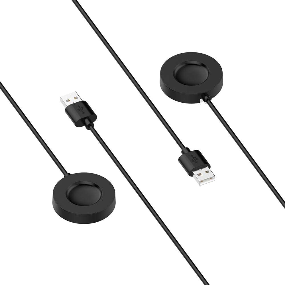 Incarcator Wireless Techsuit TXC6 pentru Xiaomi Watch S1 Pro, USB-A, Negru