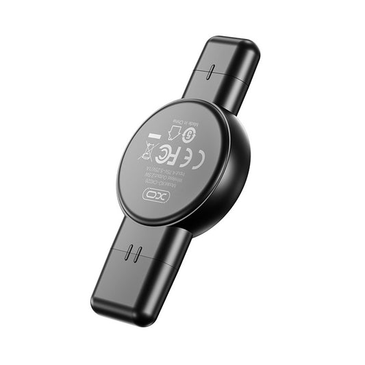 Incarcator Wireless XO Design CX026 pentru Apple Watch Series, USB-A / USB-C, Negru