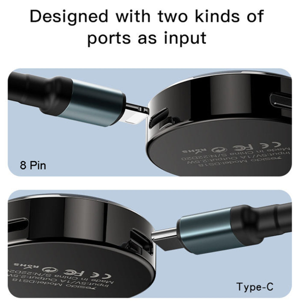 Incarcator Wireless Yesido DS18 pentru Apple Watch Series, Negru