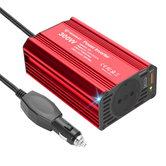 Invertor Electric Auto Techsuit FlexiCarVolt, 300W