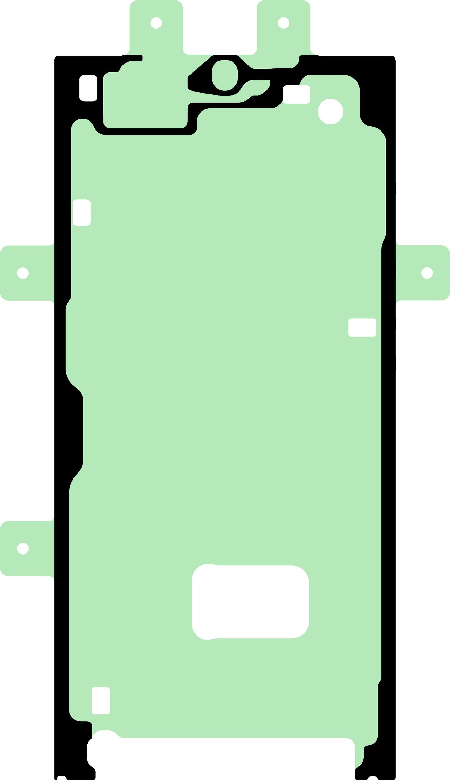 Kit Adeziv Display Samsung Galaxy S23 Ultra S918, Service Pack GH82-30558A