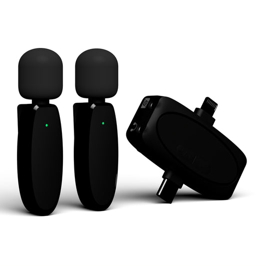 Lavaliera Yesido KR15, USB-C / Lightning, Set 2 bucati, Neagra