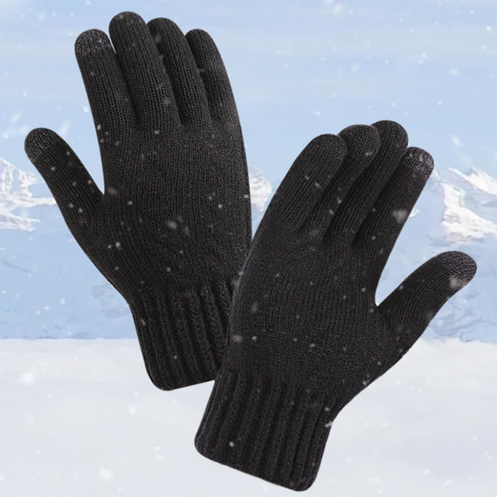 Manusi De Iarna Tactile Dama Techsuit ST0015, Marime 17cm, Negre