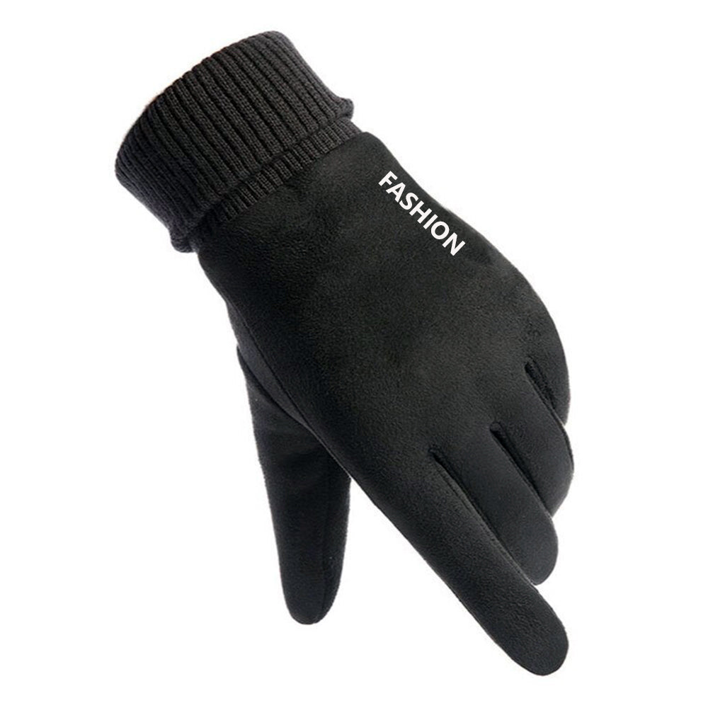 Manusi De Iarna Tactile Unisex Techsuit ST0010, Marime Universala, Negre