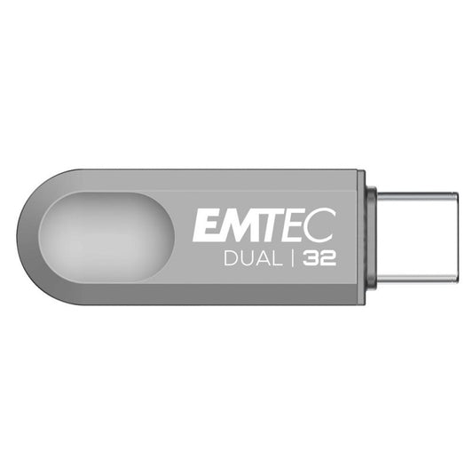 Memorie Externa USB-A 3.2 / USB-C Emtec D280 Dual, 32Gb ECMMD32GD28