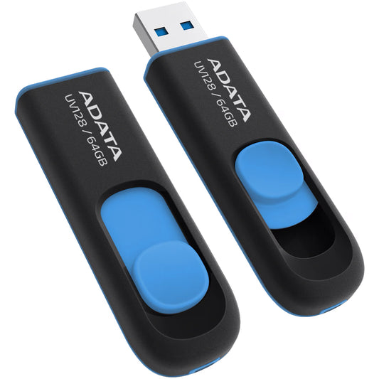 Memorie Externa USB-A 3.2 Adata UV128, 64Gb AUV128-64G-RBE