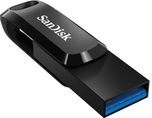 Memorie Externa USB-A 3.2 / USB-C SanDisk Ultra Dual Go, 512Gb SDDDC3-512G-G46