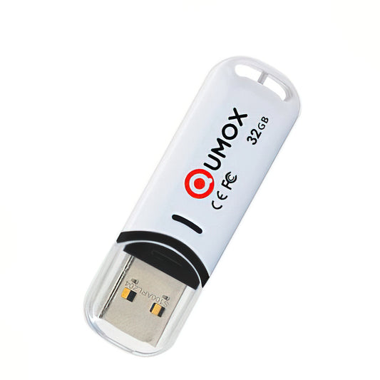 Memorie Externa USB-A Qumox, 32Gb, Alba