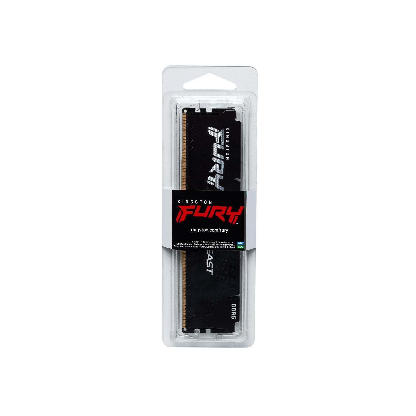Memorie RAM Kingston Fury Beast, DDR5, 8GB, 5600Mhz KF556C40BB-8