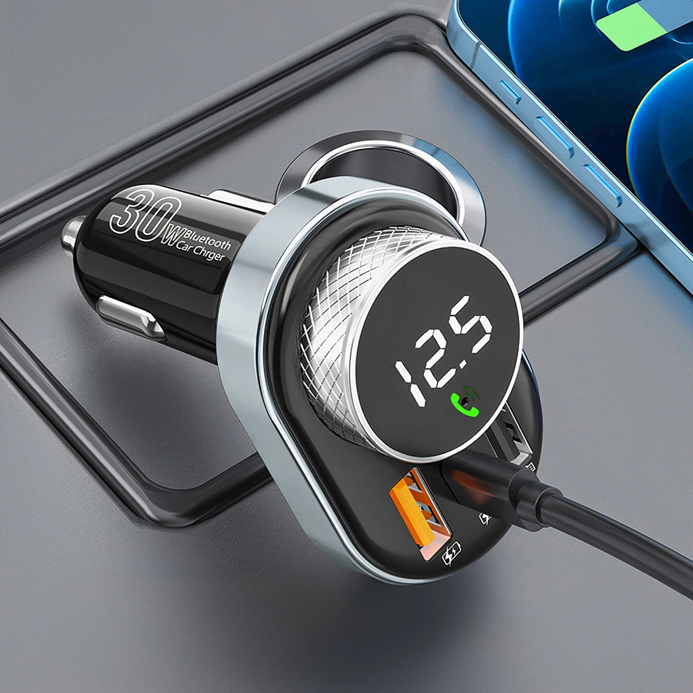 Modulator FM Bluetooth Proove, 2 x USB-A - 1 x USB-C - 1 x microSD FMSL30110001