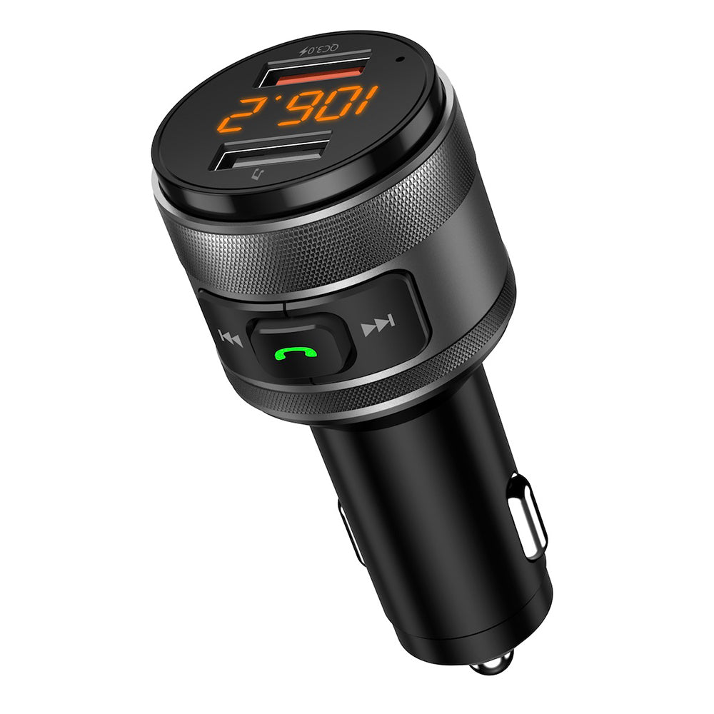 Modulator FM Bluetooth Techsuit VoltTune, 2 x USB-A