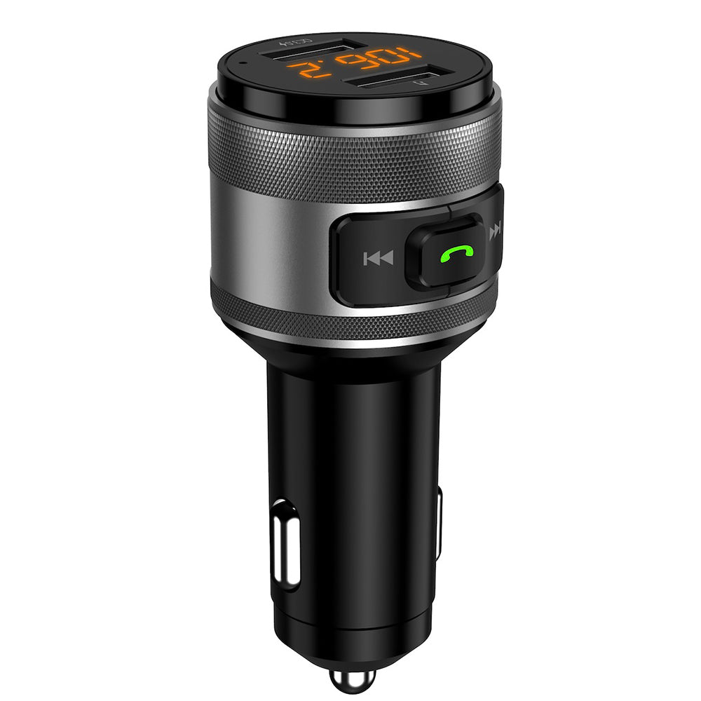 Modulator FM Bluetooth Techsuit VoltTune, 2 x USB-A