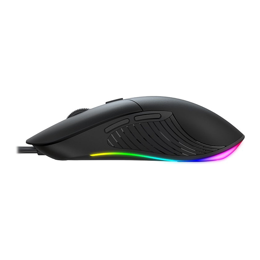 Mouse Gaming Wired USB HAVIT MS1020WB, RGB, 2400DPI, Negru