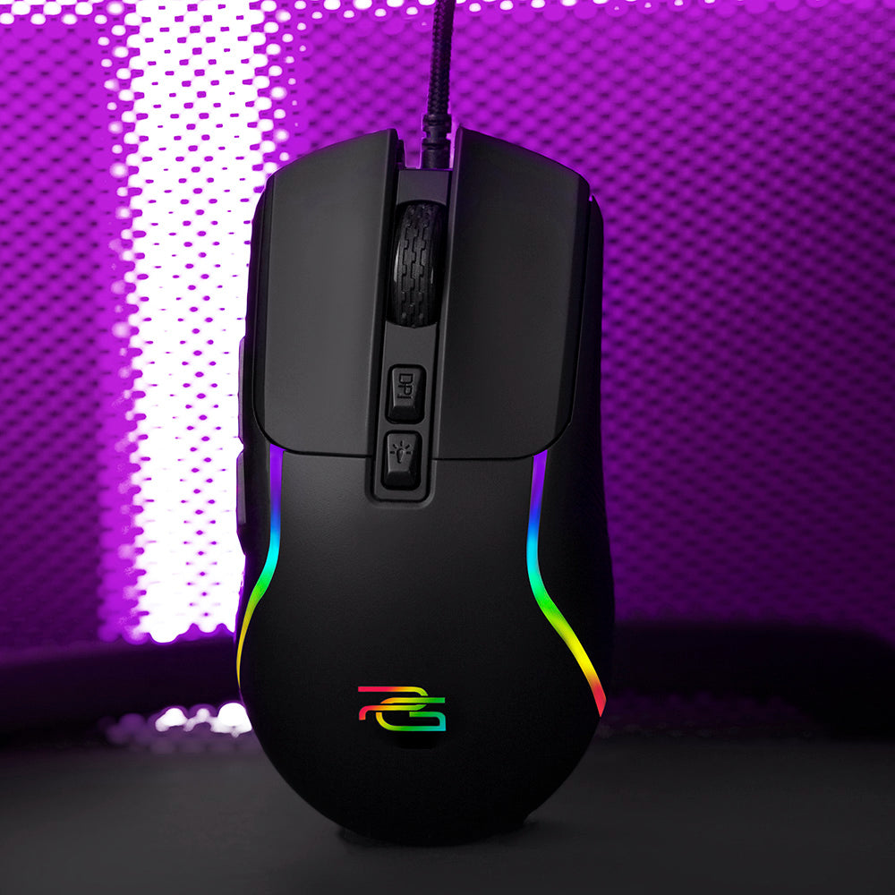 Mouse Gaming Wired USB Proove Assembler, RGB, 12400DPI, Negru CMAS00000101