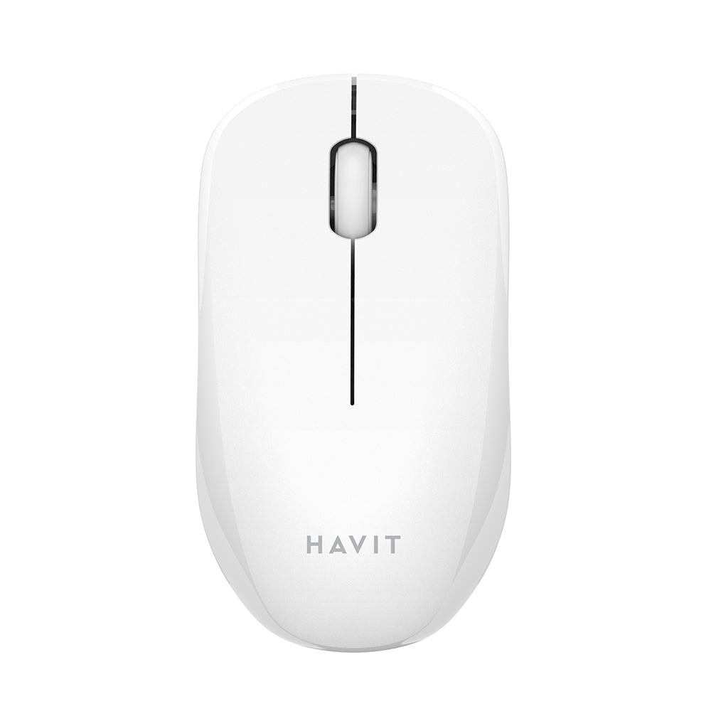 Mouse Wireless HAVIT MS66GT, 1200DPI, Alb Albastru