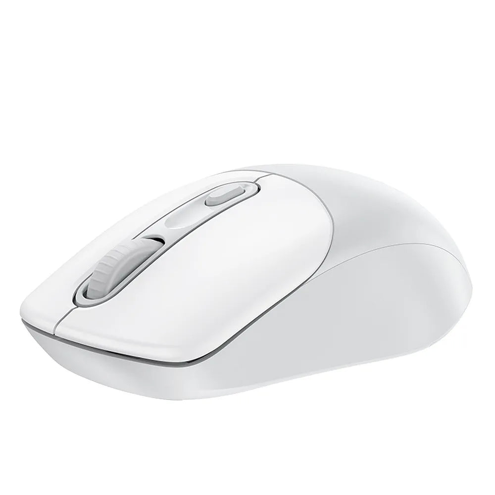 Mouse Wireless HOCO GM28, 1600DPI, Alb