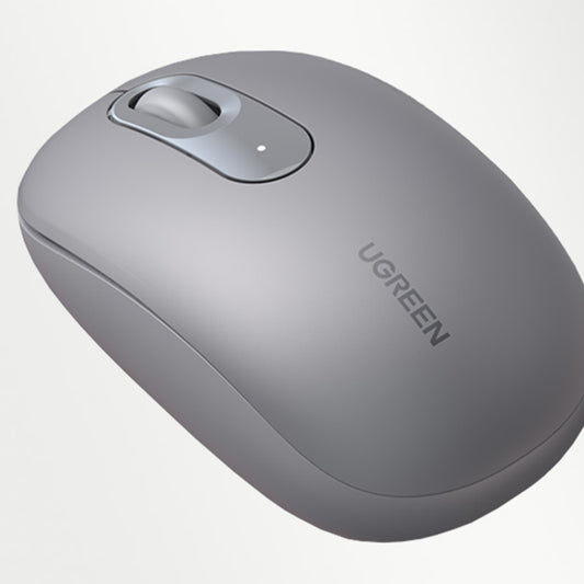 Mouse Wireless UGREEN MU105, 2400DPI, Gri