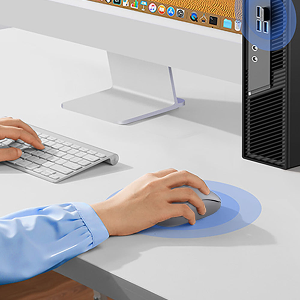 Mouse Wireless UGREEN MU105, 2400DPI, Gri