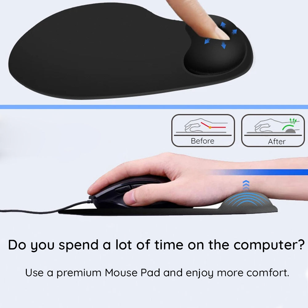 MousePad Gaming HAVIT MP802, 230mm x 191mm x 3.5mm, Bleumarin
