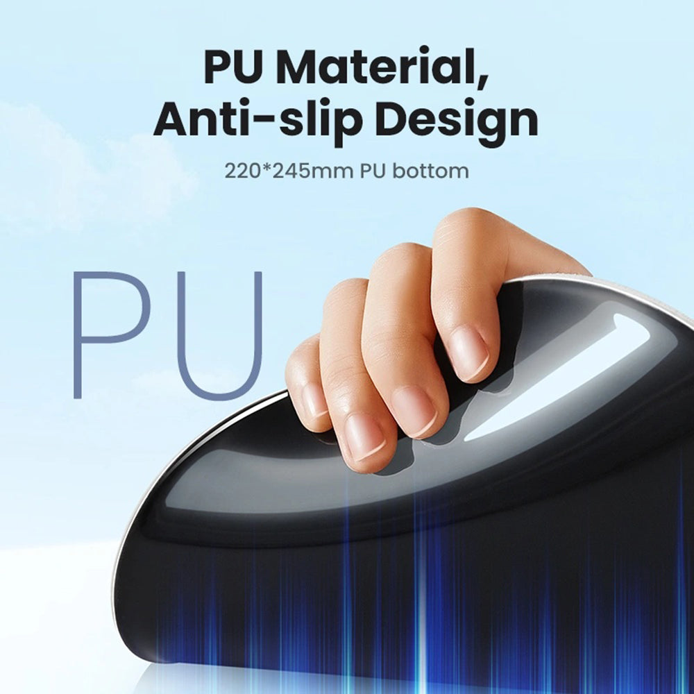 MousePad UGREEN LP668, 220mm x 245mm x 5mm, Negru