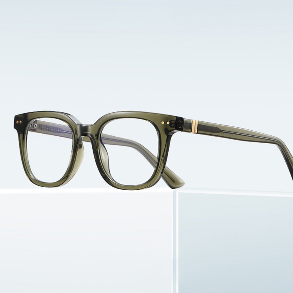 Ochelari De Calculator Barbati Techsuit 2229, Anti-Blue Light, Maro Deschis