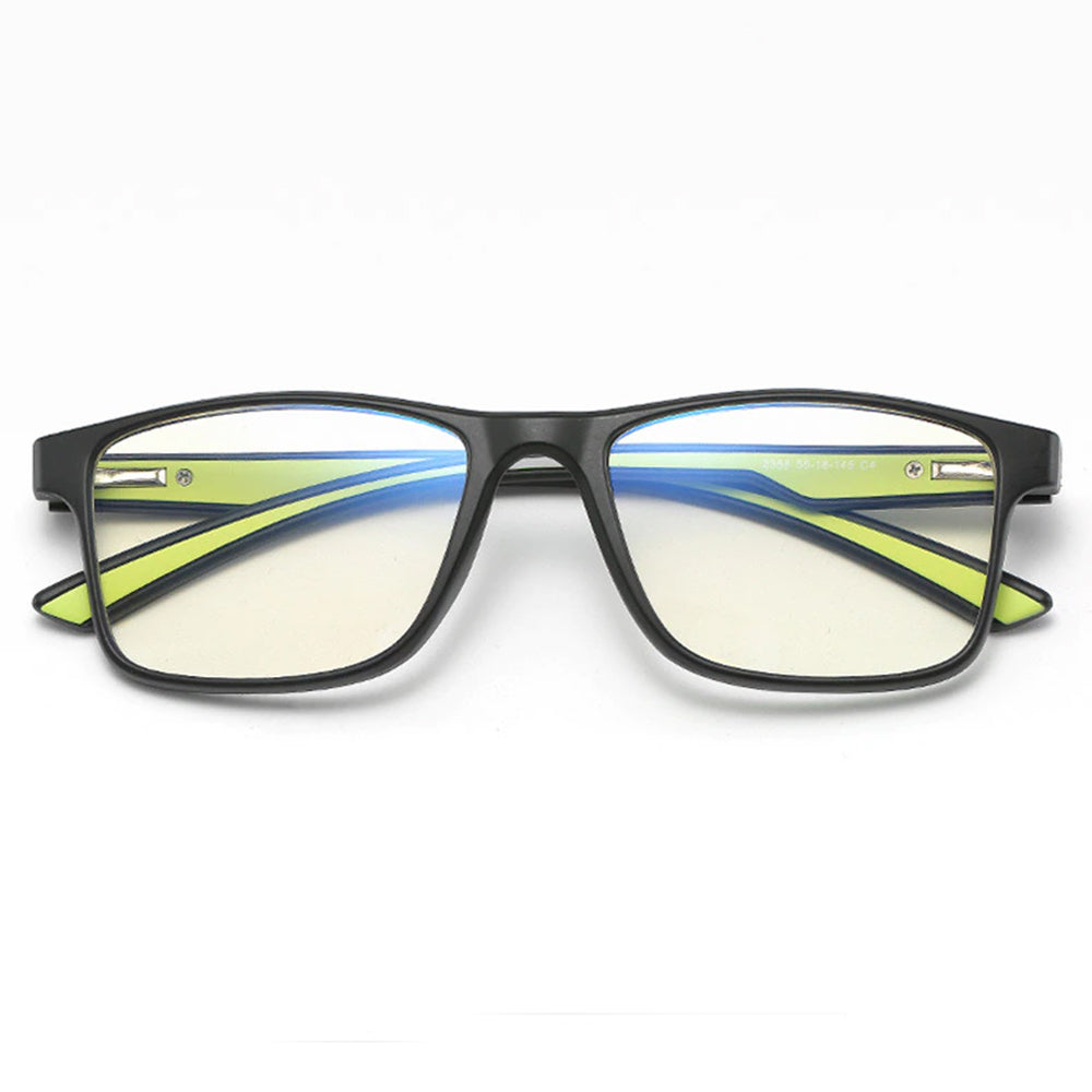 Ochelari De Calculator Barbati Techsuit F2388, Anti-Blue Light, Negri Verzi