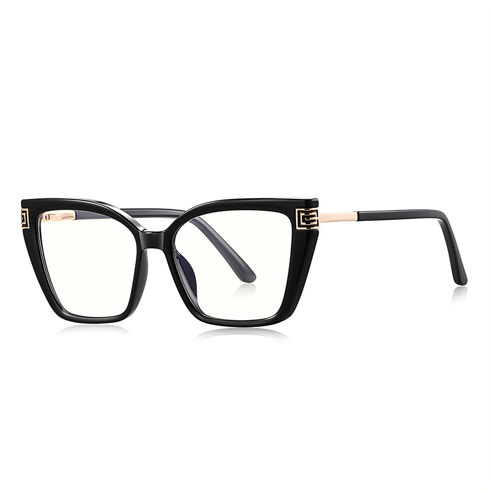 Ochelari De Calculator Dama Techsuit 2260, Anti-Blue Light, Negri Aurii