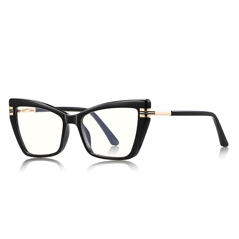 Ochelari De Calculator Dama Techsuit 2263, Anti-Blue Light, Negri