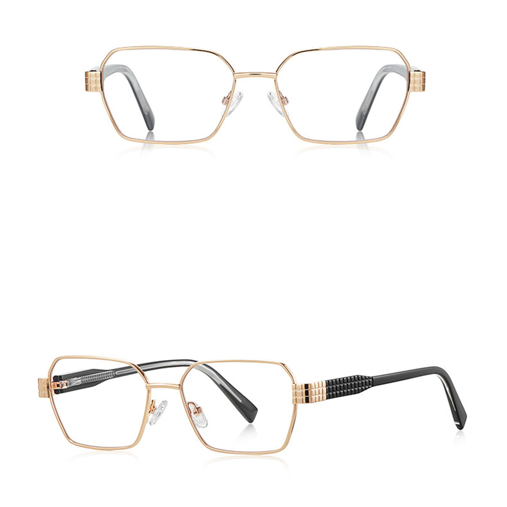Ochelari De Calculator Dama Techsuit 3161, Anti-Blue Light, Negri Aurii