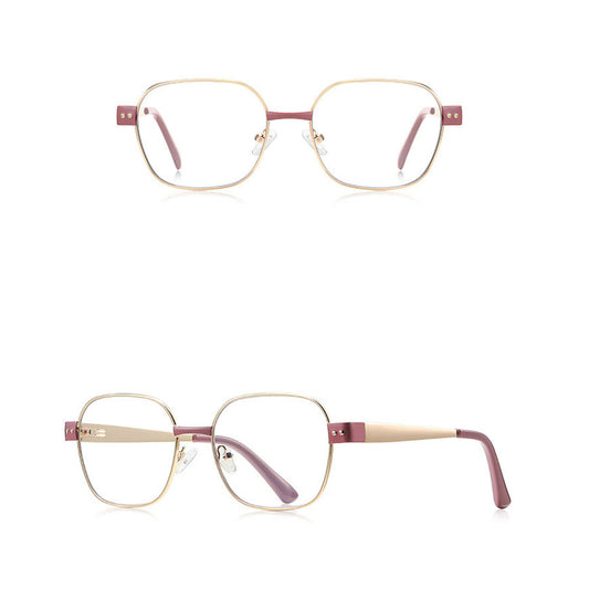 Ochelari De Calculator Dama Techsuit 3172, Anti-Blue Light, Roz Aurii