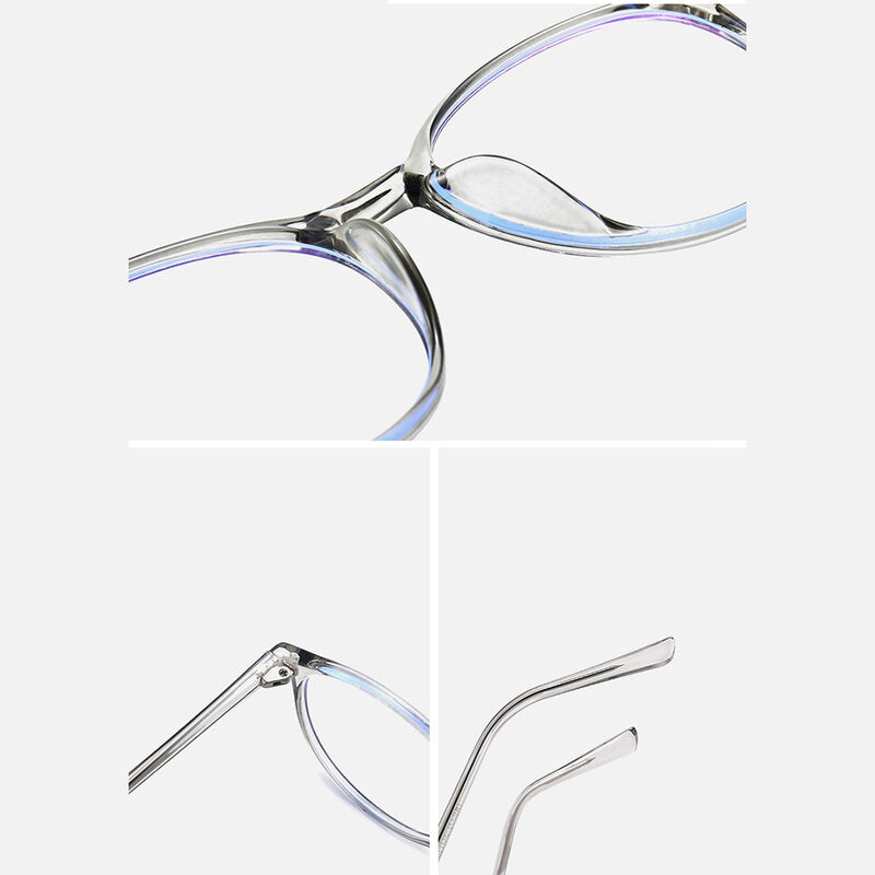 Ochelari De Calculator Dama Techsuit F8551-C3, Anti-Blue Light, Maro
