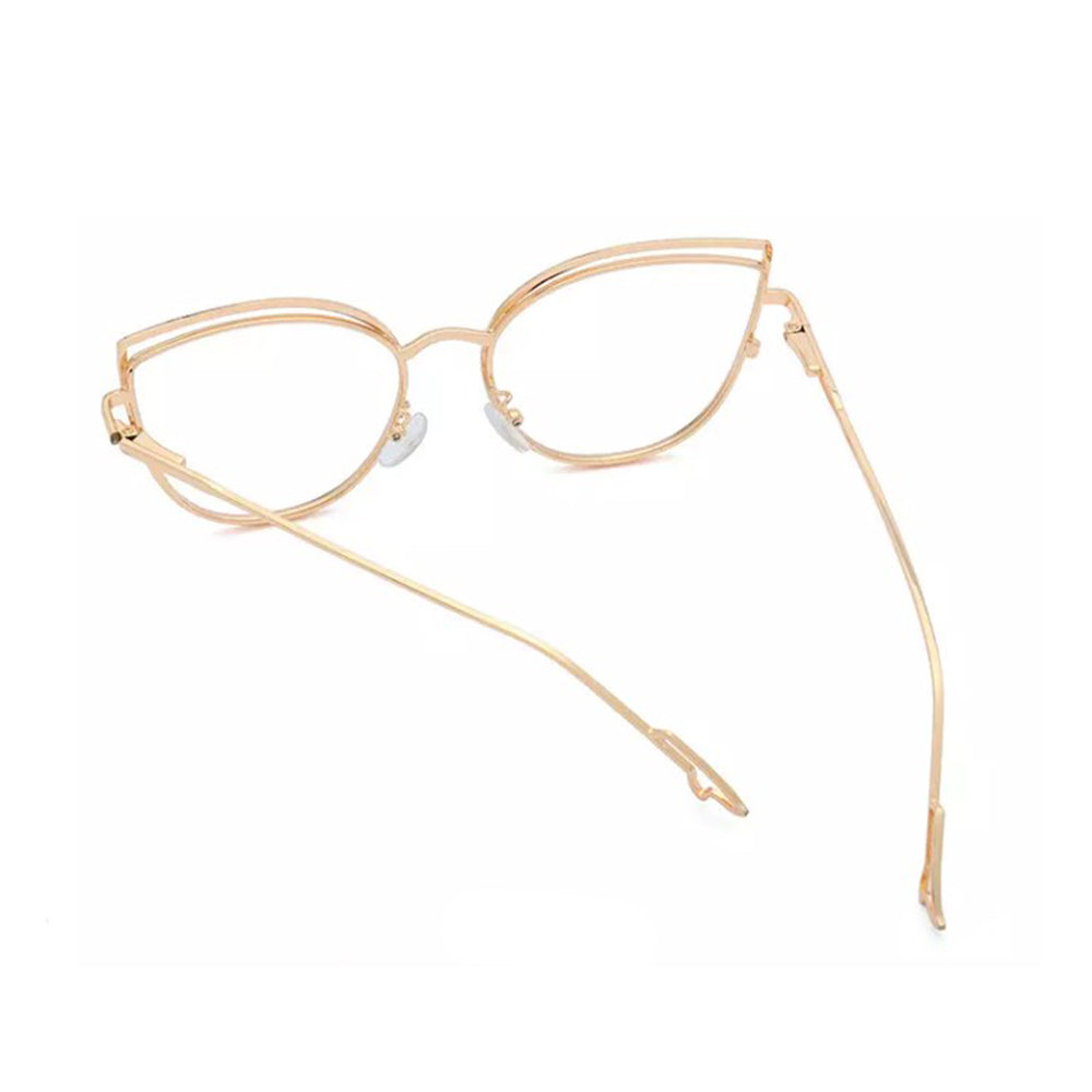 Ochelari De Calculator Dama Techsuit F95597-C13, Anti-Blue Light, Crem Maro