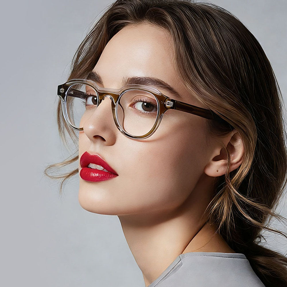 Ochelari De Calculator Dama Techsuit LS088, Anti-Blue Light, Negri Gradient