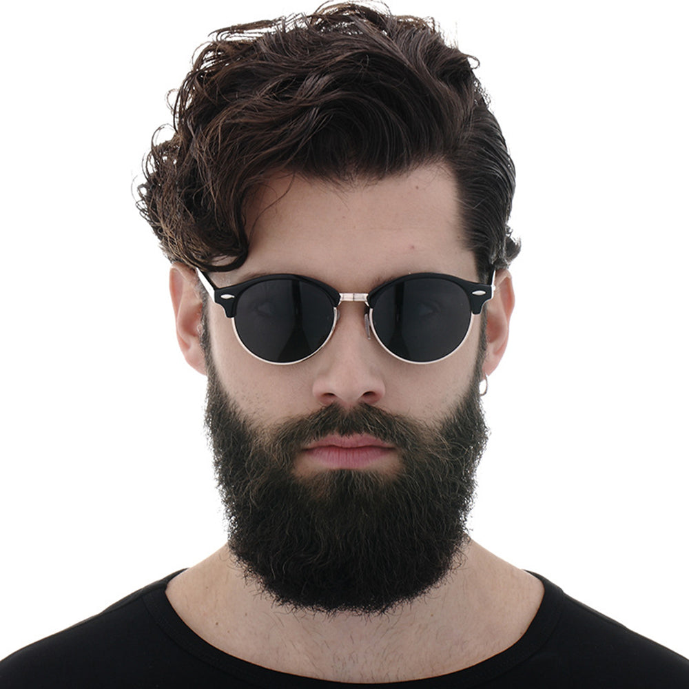 Ochelari De Soare Barbati Techsuit 66612, Polarizati, Protectie UV, Aurii Albastri