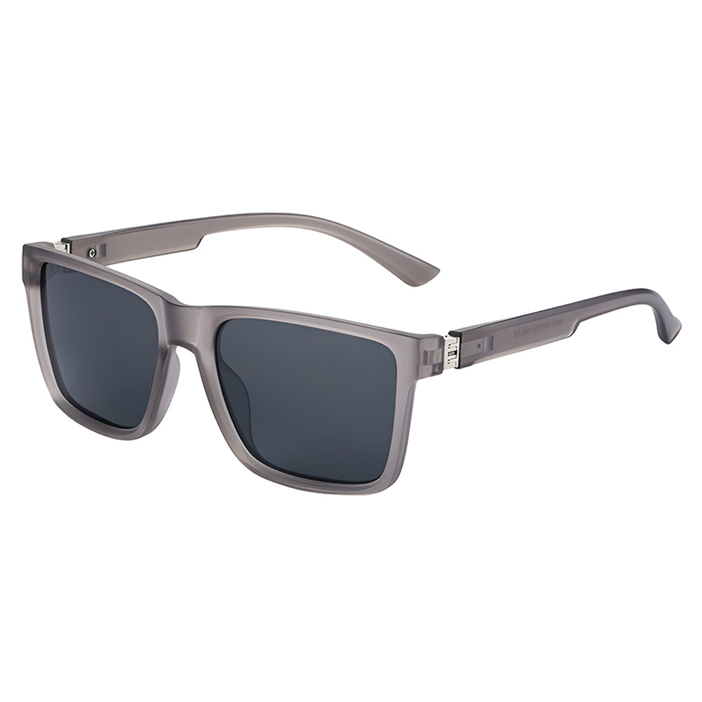 Ochelari De Soare Barbati Techsuit 8506, Polarizati, Protectie UV, Gri Mat